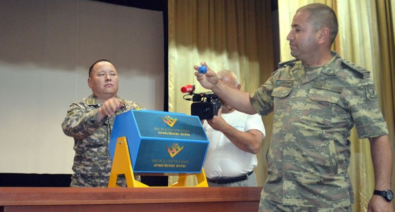“Artilleriya atəşinin ustaları” müsabiqəsinin püşkatma mərasimi keçirilib - FOTO