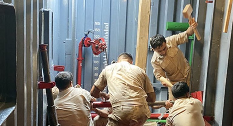 “Dəniz kuboku”na qatılacaq komandamız məşqlərini davam etdirir