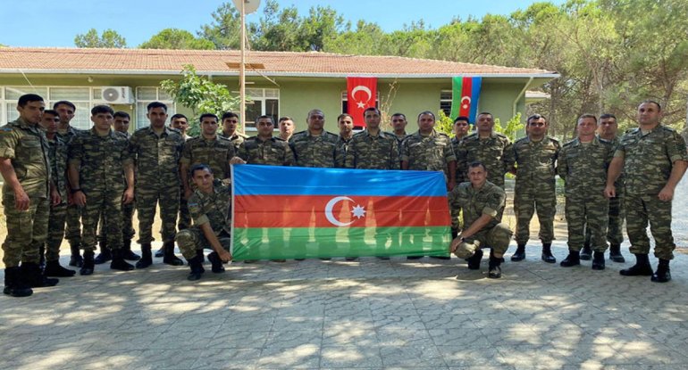 Azərbaycan hərbçiləri Türkiyədə təlimdə iştirak edib