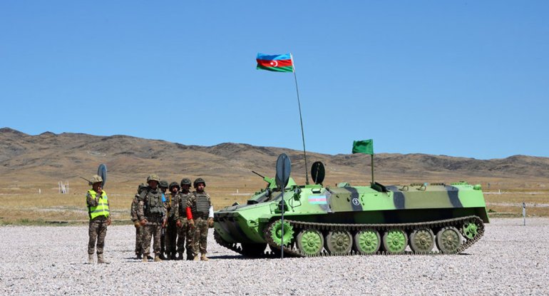 “Artilleriya atəşinin ustaları” müsabiqəsinin növbəti mərhələsi keçirilib