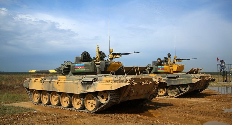 Tankçılarımız yarımfinal mərhələsinə hazırlıqlarını davam etdirirlər - FOTO