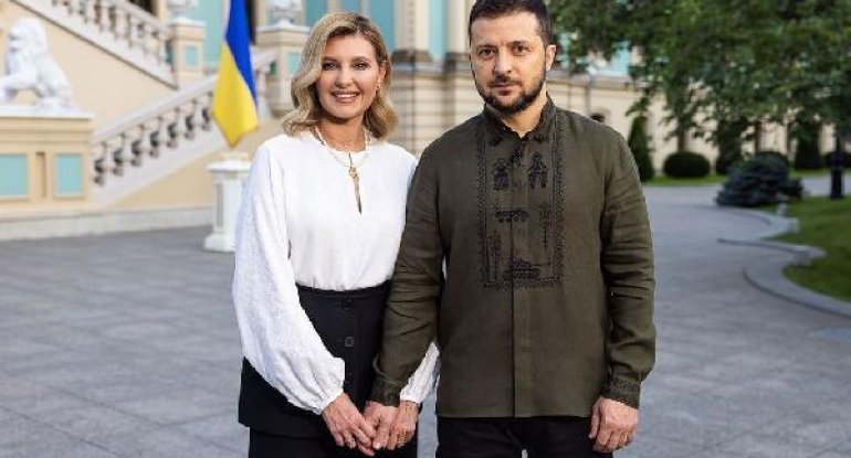 Zelenski bu dəfə Müstəqillik Günündə geyindiyi köynəyi ilə gündəm oldu - FOTO