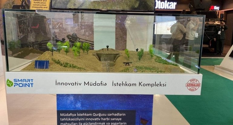 Mühəndislərimizin hazırladığı istehkam kompleksi Qarabağda - FOTO