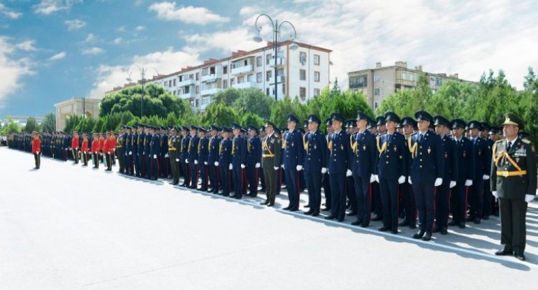 Heydər Əliyev adına Hərbi İnstitutda növbəti andiçmə mərasimi keçirilib