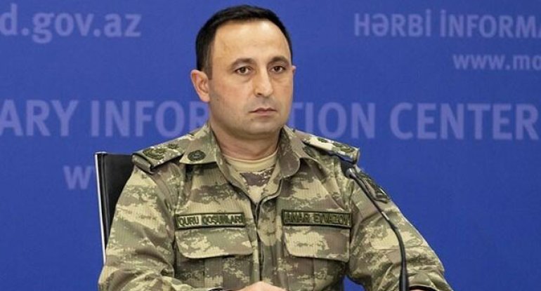 Azərbaycan Müdafiə Nazirliyi brifinq keçirdi - VİDEO