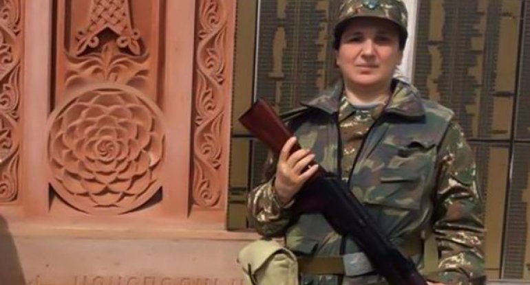 Azərbaycan Ordusu erməni qadın terrorçunu zərərsizləşdirib - FOTO/VİDEO