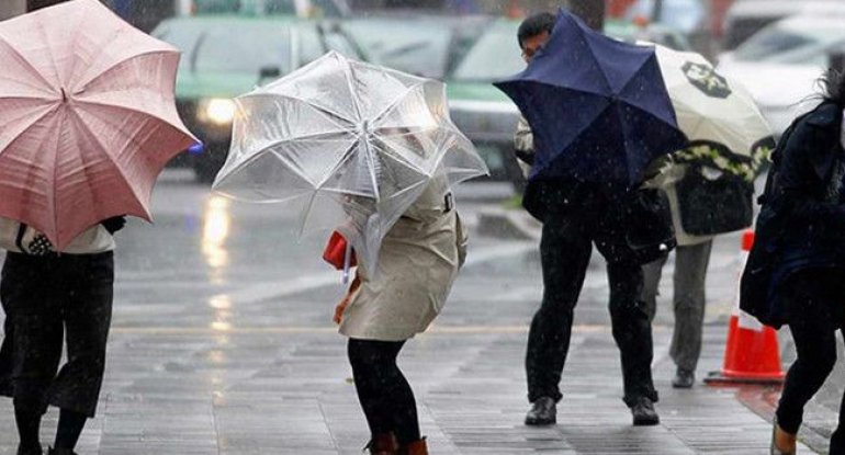 Hava xəbərdarlığı: külək, yağış...