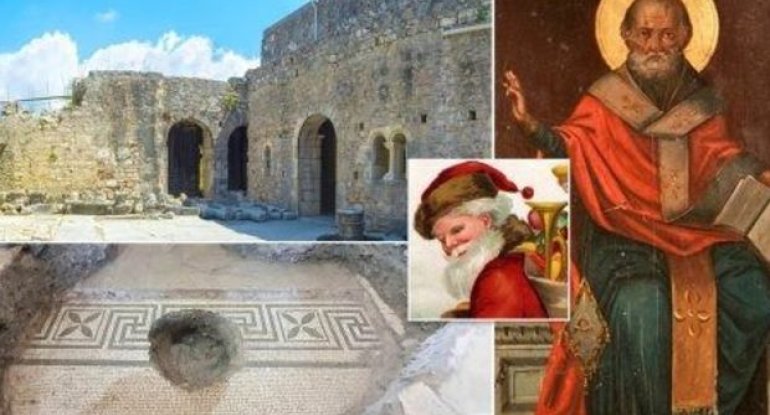 Santa-Klausun məzarı aşkarlandı: Arxeoloqlar Türkiyəyə axışır - FOTO