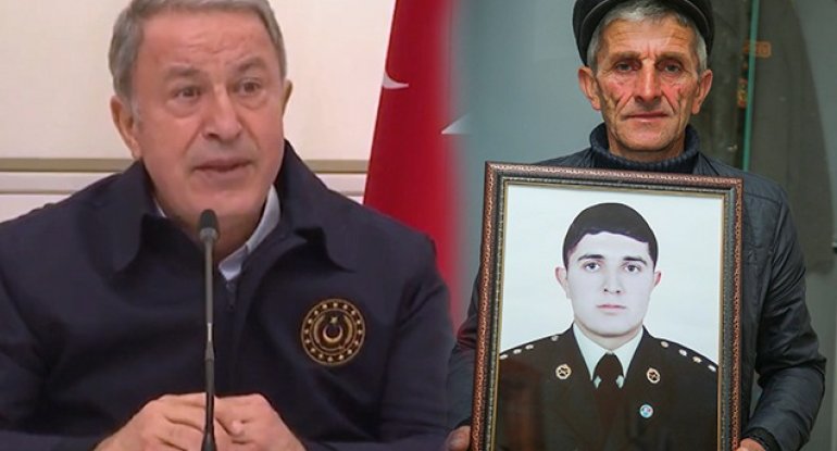Hulusi Akarın danışarkən kövrəldiyi şəhidin evindən - Videoreportaj