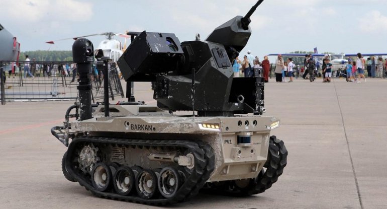 Azərbaycan və Türkiyə BARKAN yerüstü döyüş robotu ilə bağlı razılığa gəldi