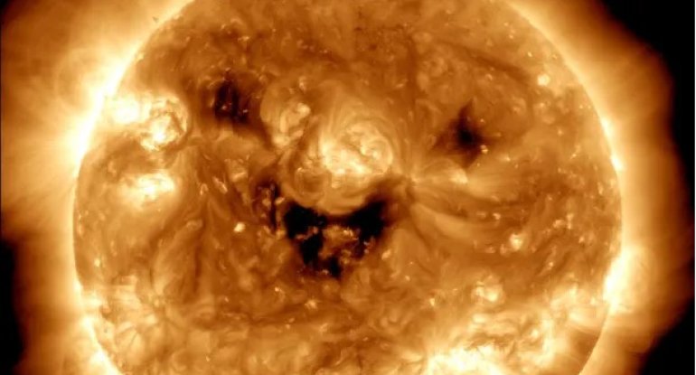 NASA Günəşin qorxuducu 