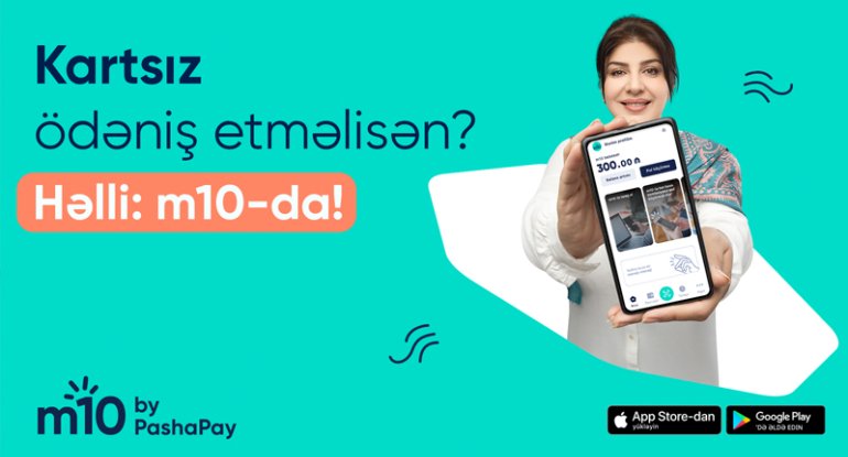 Qarşılayın, m10 - Azərbaycanın yeni elektron pulqabısı