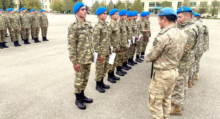 Komandoların növbəti buraxılış mərasimi keçirilib - FOTO