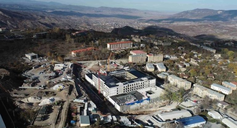 Şuşanın içməli su ilə təmin olunması üçün alternativ su mənbəyi yaradılır - FOTO