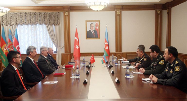 Zakir Həsənov Türkiyənin hərbiyönümlü QHT rəhbərləri ilə görüşüb - FOTO