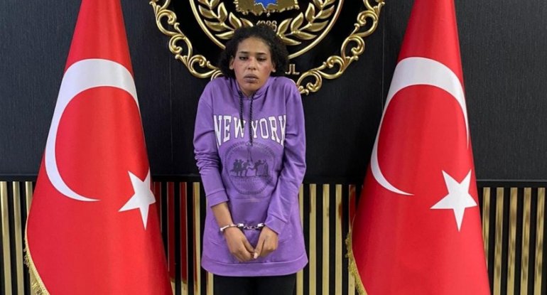 İstanbulda partlayış törədən şəxs PKK ilə əlaqəsini etiraf etdi: qaçma anı - VİDEO