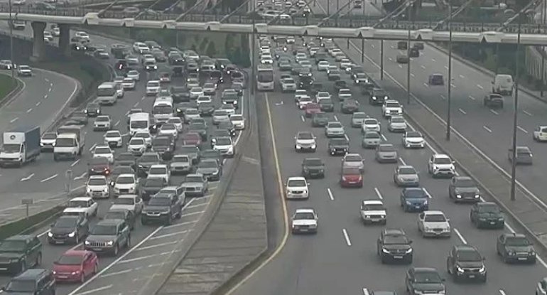 Sıxlıq olan yollar açıqlandı