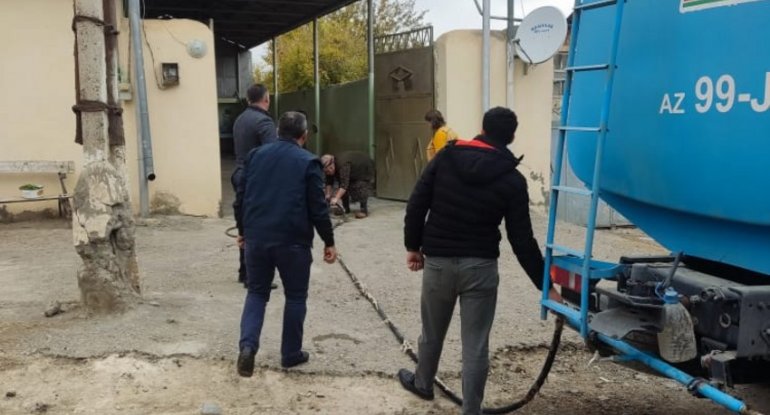 Borca görə bir qrup sakinin suyu kəsildi