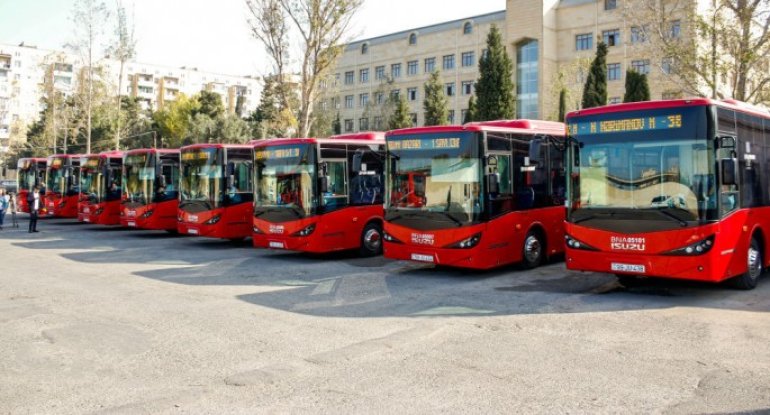 Bakıda daha 25 ədəd 12 metrlik avtobus xəttə buraxılacaq
