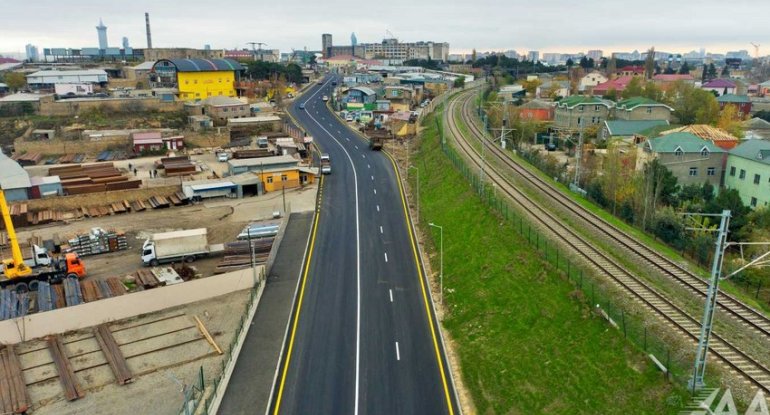 “Baksol yolu”nun daha bir hissəsi təmir edildi