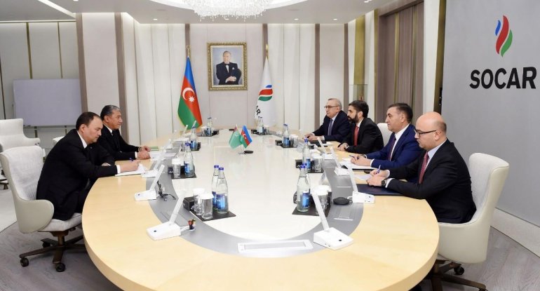 SOCAR Türkmənistanın neft-qaz şirkətləri ilə birgə əməkdaşlığı müzakirə etdi