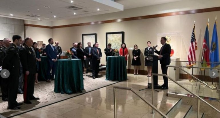 Azərbaycan Ordusu və Oklahoma Milli Qvardiyası arasında tərəfdaşlığın 20 illiyi qeyd edilib - FOTO