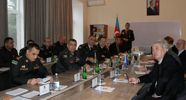 NATO-nun nümayəndə heyəti Bakıda görüşlər keçirir - FOTO