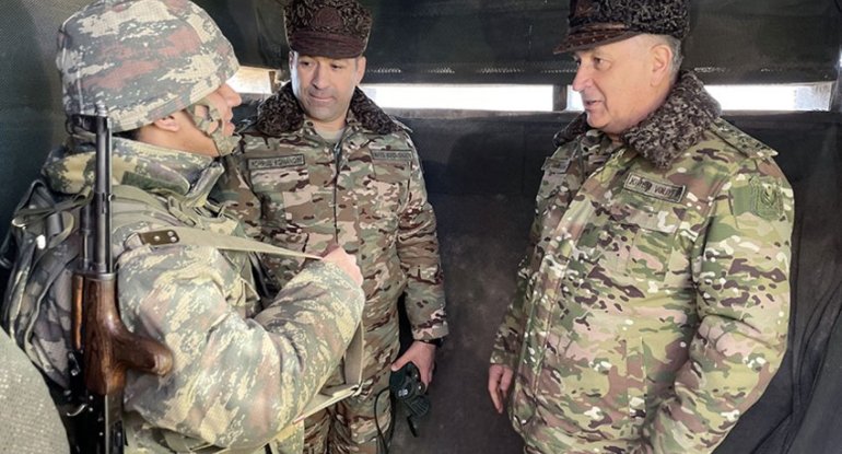 Azərbaycan Ordusunun Baş Qərargah rəisi Şuşada hərbçilərə tapşırıqlar verib