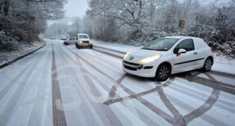 Azərbaycanda yollar buz bağlayacaq