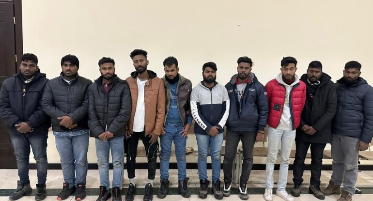 Azərbaycan sərhədini pozan 73 nəfər saxlanılıb - FOTO