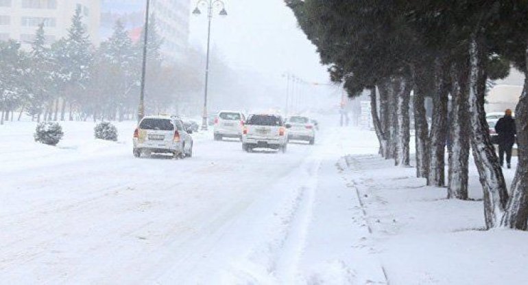 Bu tarixlərdə Bakıya QAR YAĞACAQ - FOTO