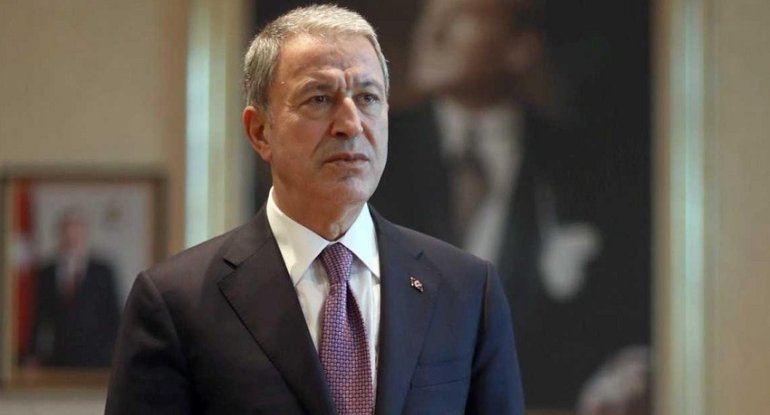 Hulusi Akar Azərbaycan xalqına təşəkkür edib