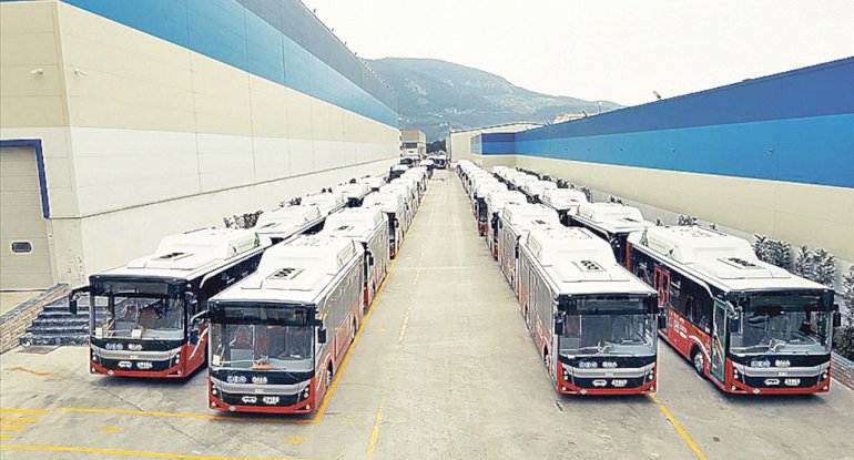 Azərbaycan Naxçıvan üçün Türkiyədən 47 milyon dollarlıq avtobus alıb