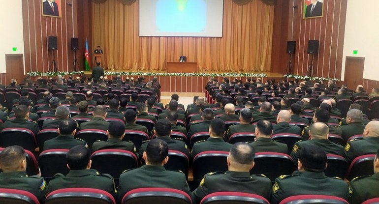 Azərbaycan Ordusunun kadr işləri üzrə heyətinin təlim-metodiki toplanışı keçirilir - FOTO