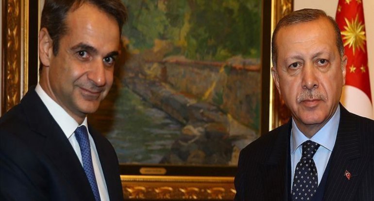 Yunanıstanın Baş naziri uzun müddətdən sonra Türkiyə Prezidenti ilə danışdı