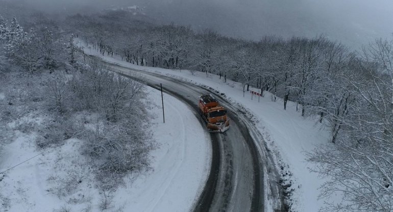 Yollardakı son vəziyyət açıqlandı