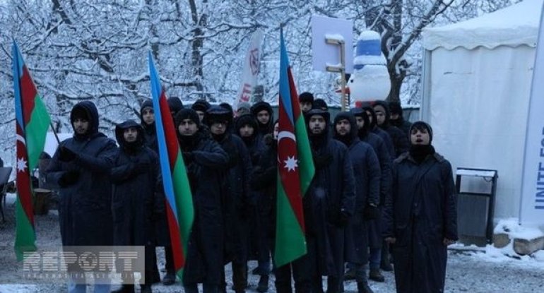Xankəndi-Laçın yolunda aksiyanın 61-ci günü: “Azərbaycan vahiddir, sərvətinə sahibdir!”xa0
