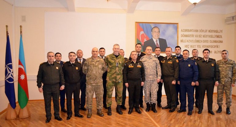 NATO-nun Bakıda keçirilən təlim kursu başa çatıb - FOTO