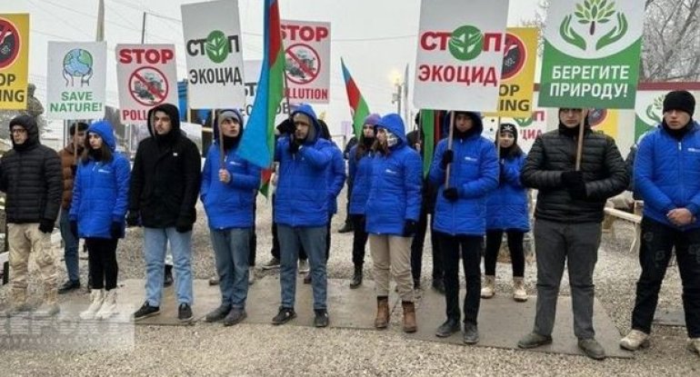 Xankəndi-Laçın yolunda ekoaksiyanın 73-cü günü: tələblər dəyişməz, şüarlar eyni