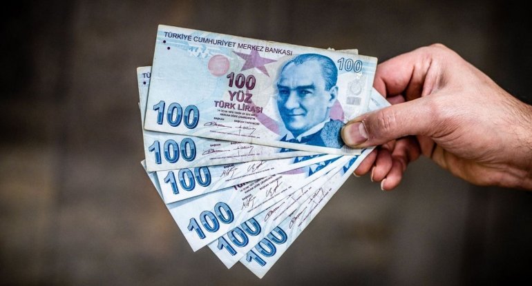 Türk lirəsi 9 qəpik oldu