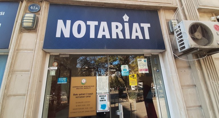 Azərbaycanda notariuslar ilə bağlı bir sıra dəyişikliklər ediləcək
