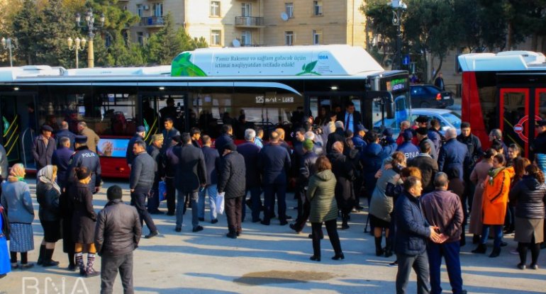 Son 3 ildə avtobusla sərnişindaşıma 1,6 dəfə azalıb