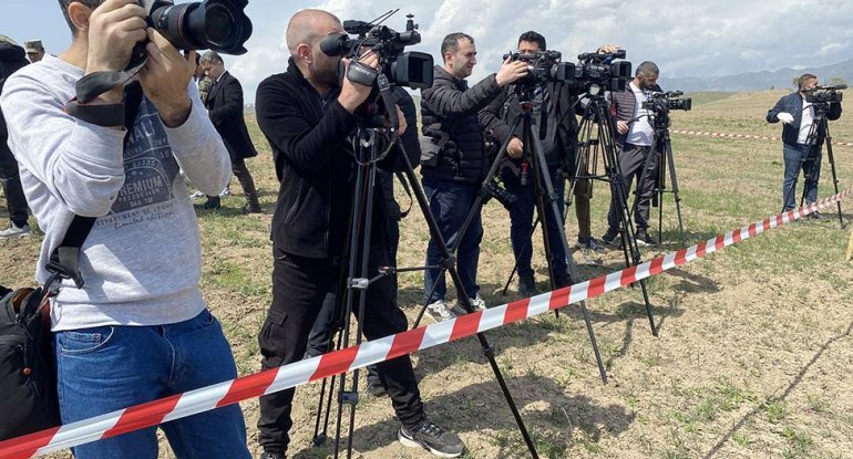 Türkiyə və yerli media nümayəndələri üçün azad edilmiş ərazilərə media-tur təşkil olunub - FOTO