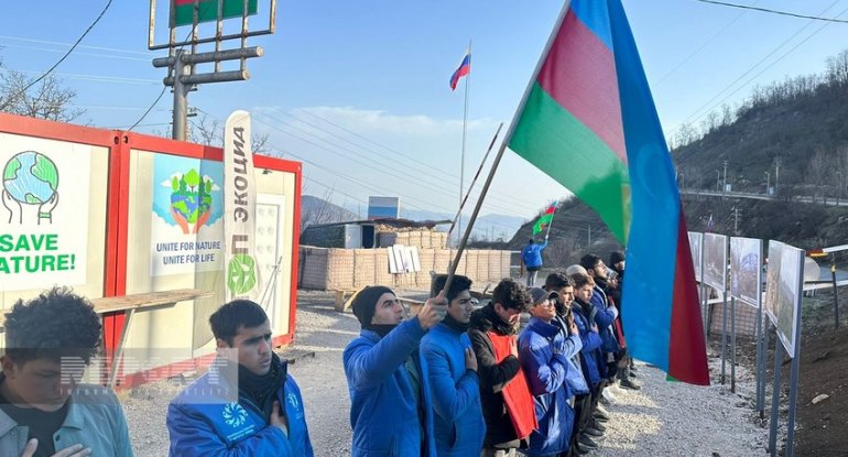 Laçın-Xankəndi yolundakı aksiya 118 gündür davam edir