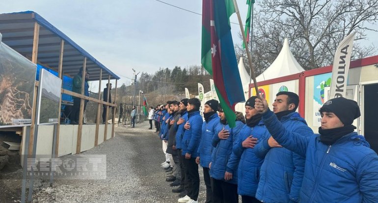 Xankəndi-Laçın yolu: Ekofəalların aksiyası 121 gündür yüksək fəallıqla davam edir