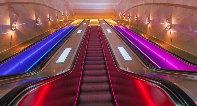 Bakıda inşa olunan metrostansiyadan görüntülər - Yeni stansiya harada açılacaq?