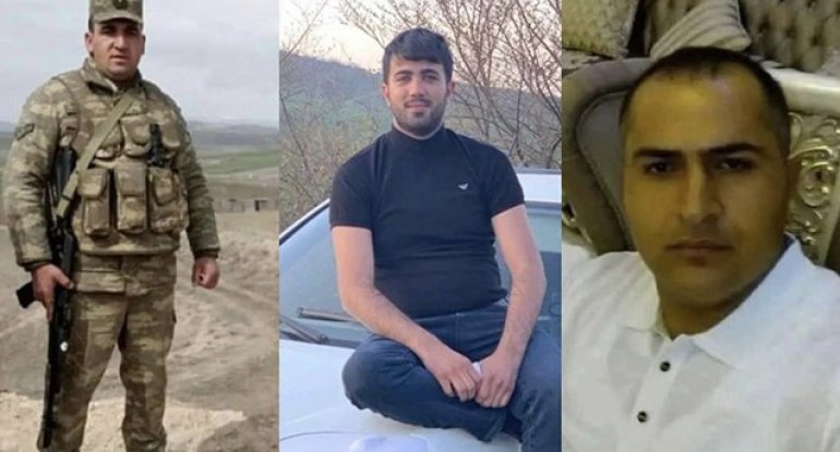 Bu gün şəhid olan hərbçilərimizin - Fotoları