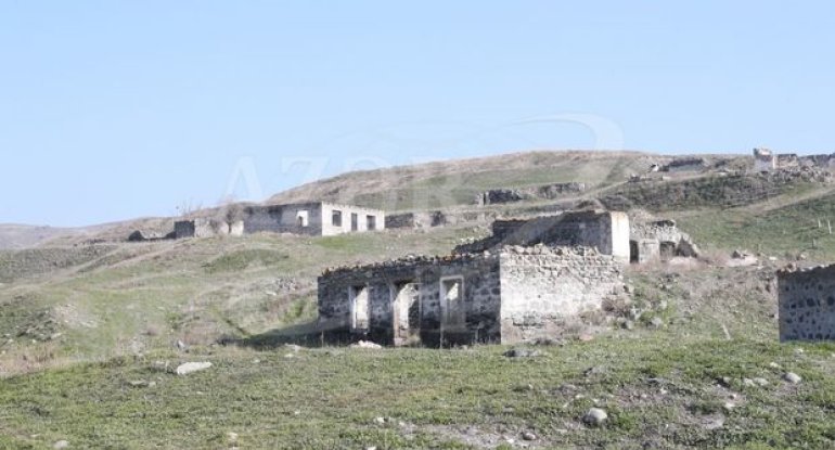 Zəngilan rayonunun Üçüncü Ağalı kəndi - FOTO