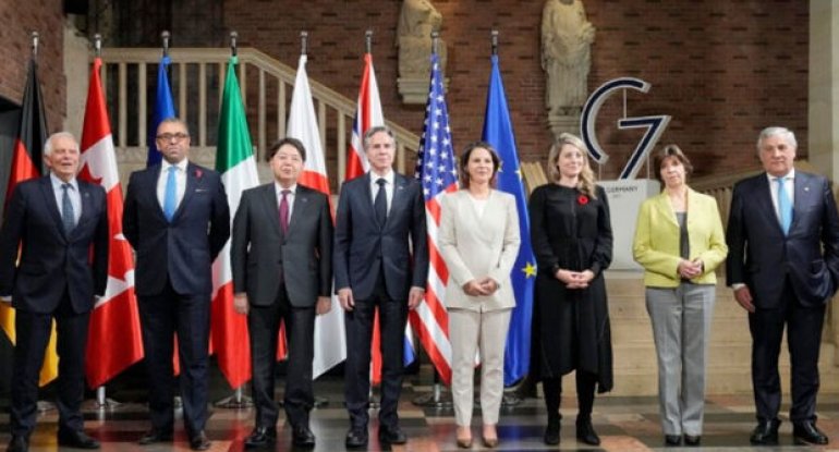G7 ölkələri Səudiyyə Ərəbistanı ilə İranın yaxınlaşmasına münasibət bildiri ...