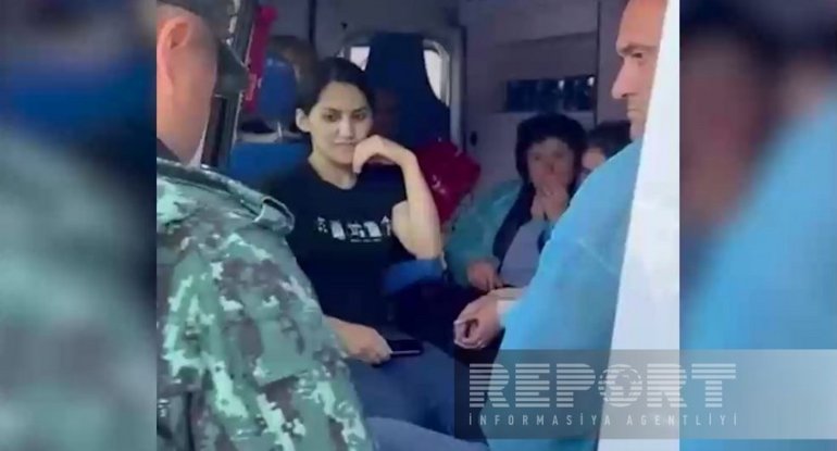 Laçın-Xankəndi yolundakı sərhəd-buraxılış məntəqəsi ilə Qarabağın erməni sakinləri maneəsiz keçirlər - VİDEO